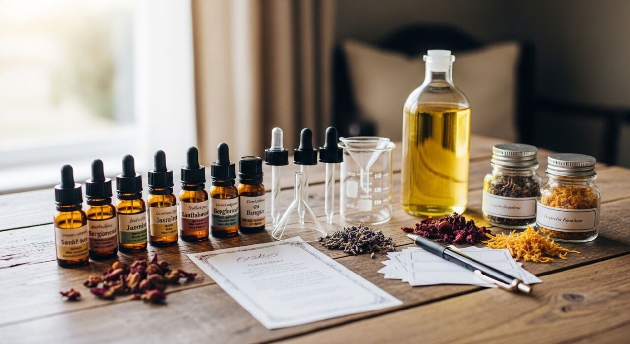 Evde Kendi Parfümünü Yapma Seti ile Kendi İmza Kokunuzu Tasarlayın