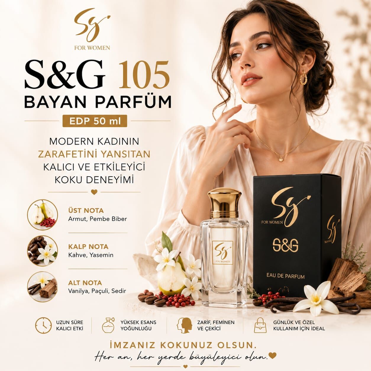 S&G 105 BAYAN PARFÜM EDP 50 ml