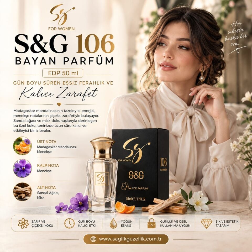 S&G 106 BAYAN PARFÜM EDP 50 ml