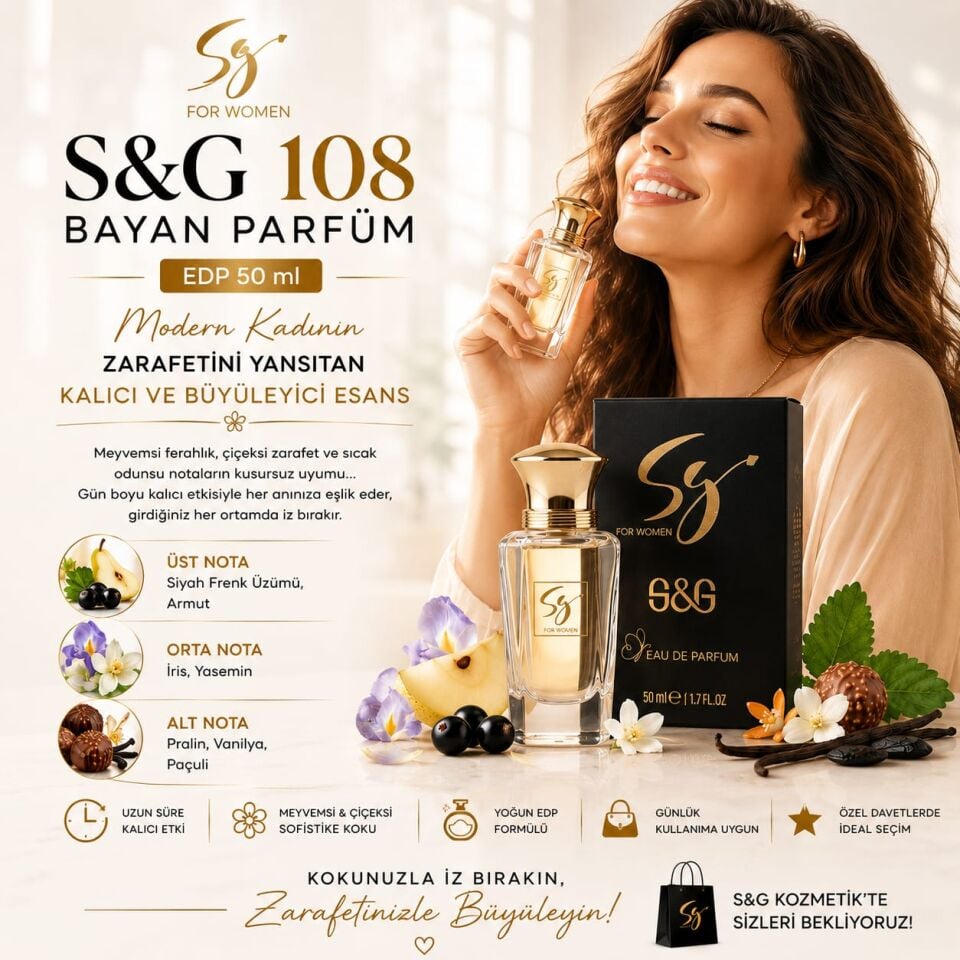 S&G 108 BAYAN PARFÜM EDP 50 ml