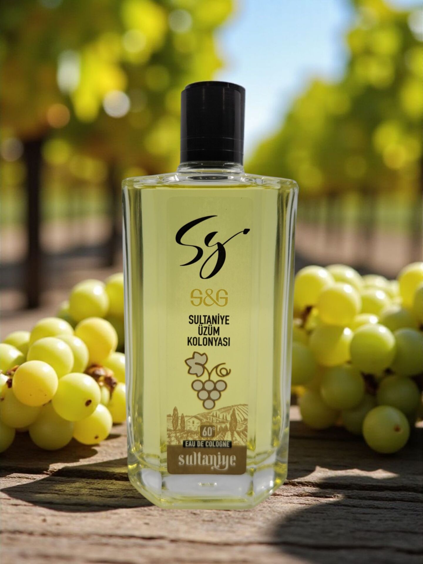 SULTANİYE ÜZÜM KOLONYASI CAM ŞİŞE 200 ml