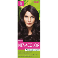 NEVA NATURAL COLOR 4. KAHVE SAÇ BOYASI