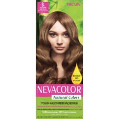 NEVA NATURAL COLOR 8. AÇIK SARI SAÇ BOYASI