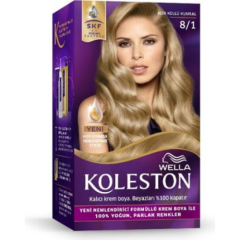 WELLA KOLESTON SAÇ BOYASI AÇIK KÜLLÜ KUMRAL 8/1