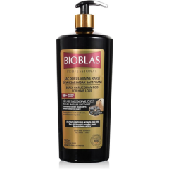 BIOBLAS SİYAH SARIMSAK ÖZLÜ SAÇ DÖKÜLMESİNE KARŞI BİTKİSEL ŞAMPUAN 1000ML