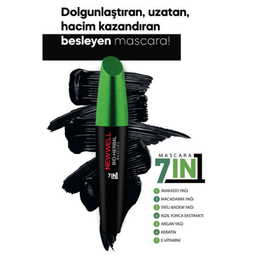 NEWWELL BİO-HERBAL MASKARA 7 in 1