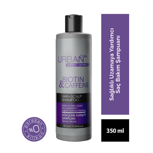URBAN EXPERT SERIES BİOTİN&CAFFEİNE SAÇ BAKIM ŞAMPUANI 350 ml