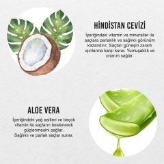 URBAN CARE PURE COCONUT & ALOE VERA SAÇ BAKIM KREMİ  200 ml