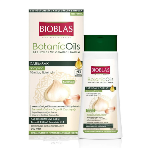 BIOBLAS BOTANIC OILS SARIMSAK ŞAMPUAN 360 ml