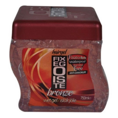 FİXEGOİSTE HAIR GEL BRONZE 750 ml