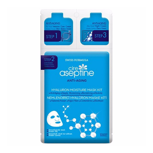 CİRE ASEPTİNE NEMLENDİRİCİLİ MASKE KİTİ