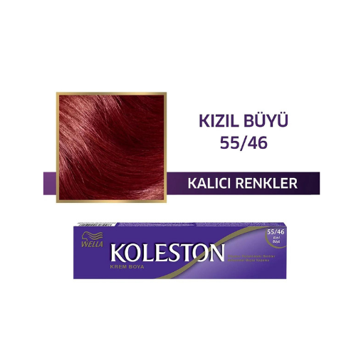KOLESTON TÜP SAÇ BOYASI 55/46 KIZIL BÜYÜ