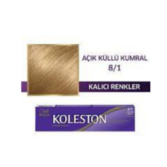 KOESTON TÜP SAÇ BOYASI 8/1 AÇIK KÜLLÜ KUMRAL