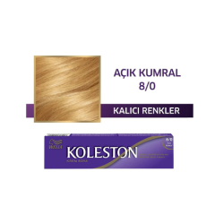 KOLESTON TÜP SAÇ BOYASI 8/0 AÇIK KUMRAL
