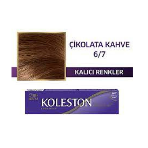 KOLESTON TÜP SAÇ BOYASI 6/7 ÇİKOLATA KAHVE