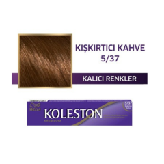 KOLESTON TÜP SAÇ BOYASI 5/37 KIŞKIRTICI KAHVE