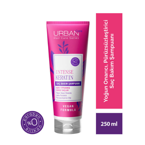 URBAN INTENSE KERATIN SAÇ BAKIM ŞAMPUANI 250 ml