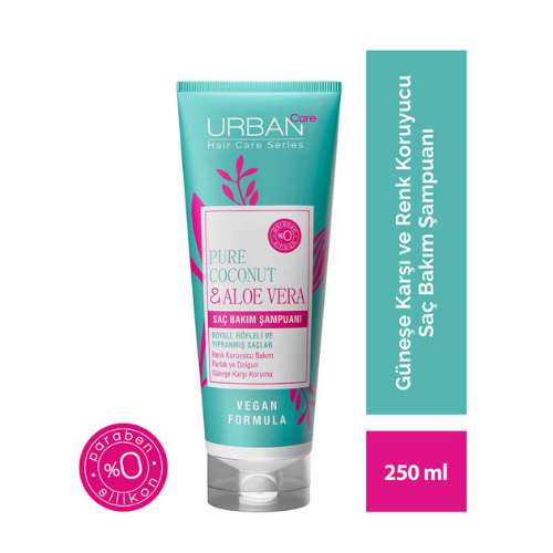 URBAN PURE COCONUT & ALOE VERA SAÇ BAKIM ŞAMPUANI