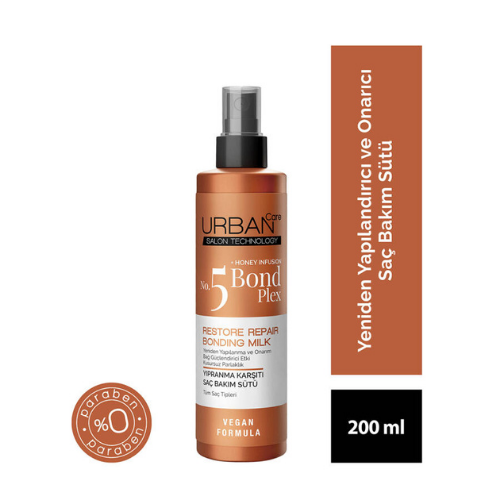 URBAN NO 5  BOND PŞEX YIPRNANMA KARŞITI SAÇ BAKIM SÜTÜ 200 ml