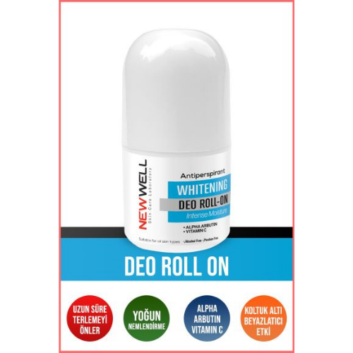 NEWWELL BEYAZLATICI ETKİLİ DEO ROLL-ON UNISEX 50 ml