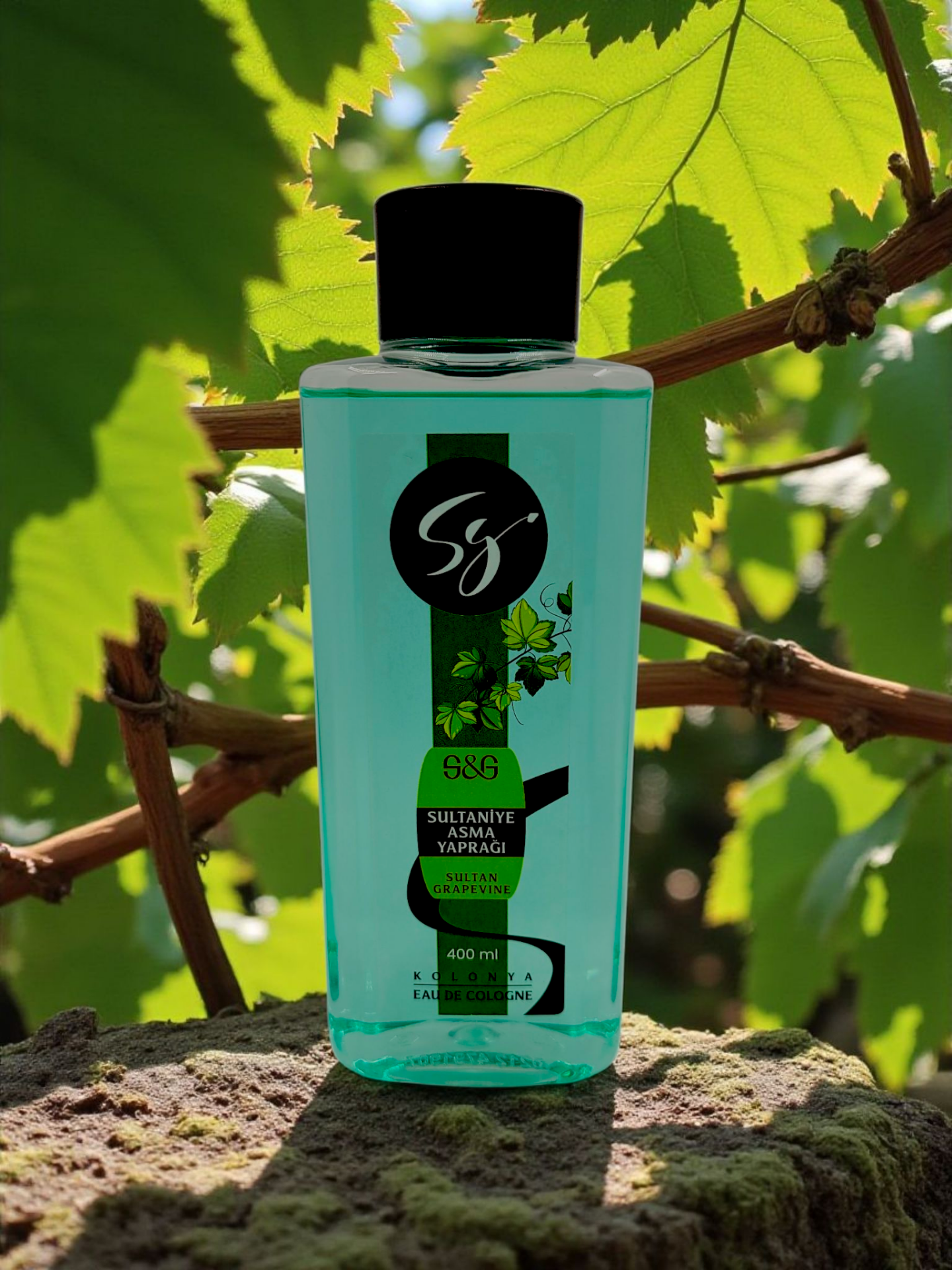 SULTANİYE ASMA YAPRAĞI KOLONYASI PET ŞİŞE 400 ml