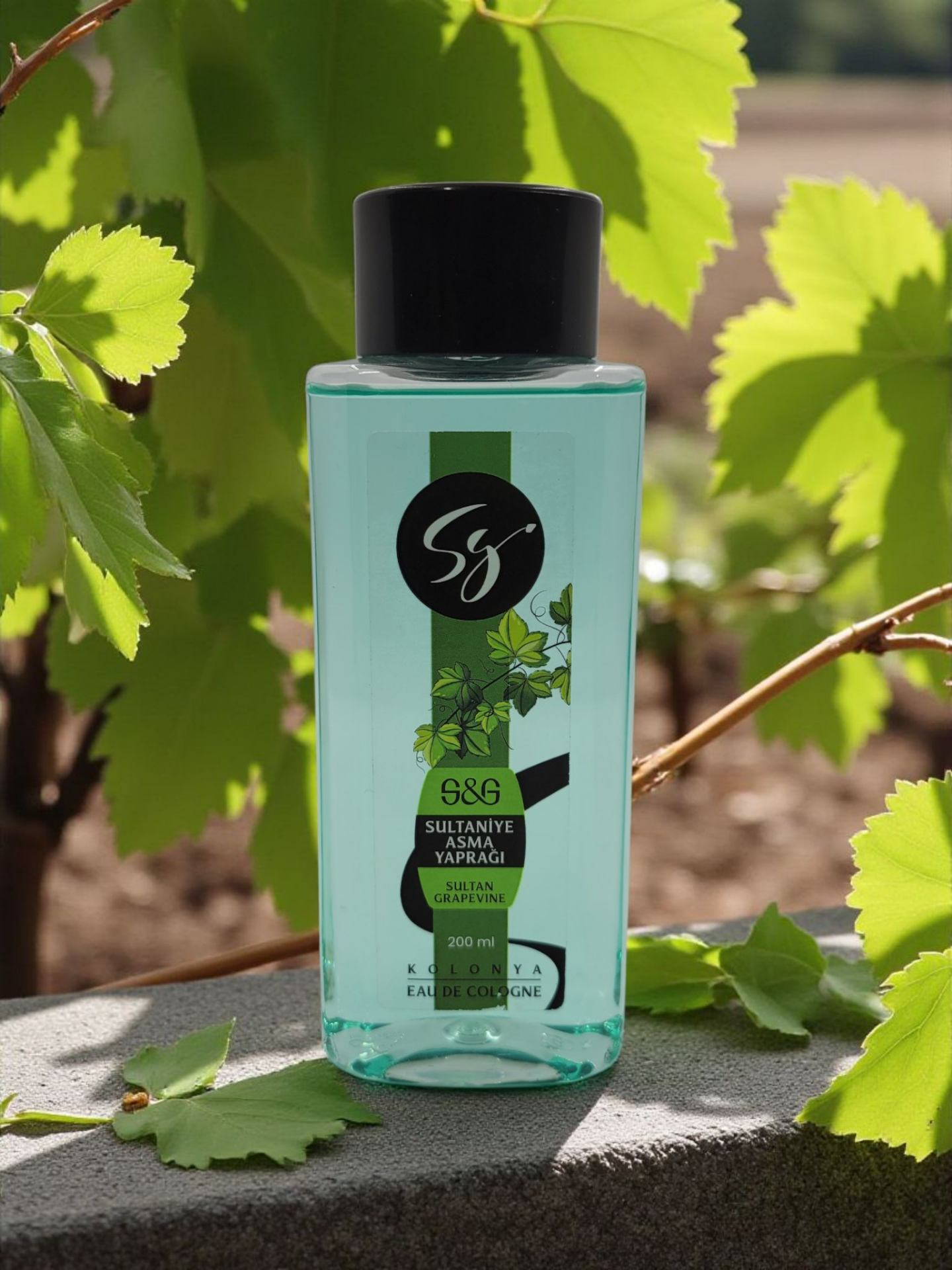 SULTANİYE ASMA YAPRAĞI KOLONYASI PET ŞİŞE 200 ml