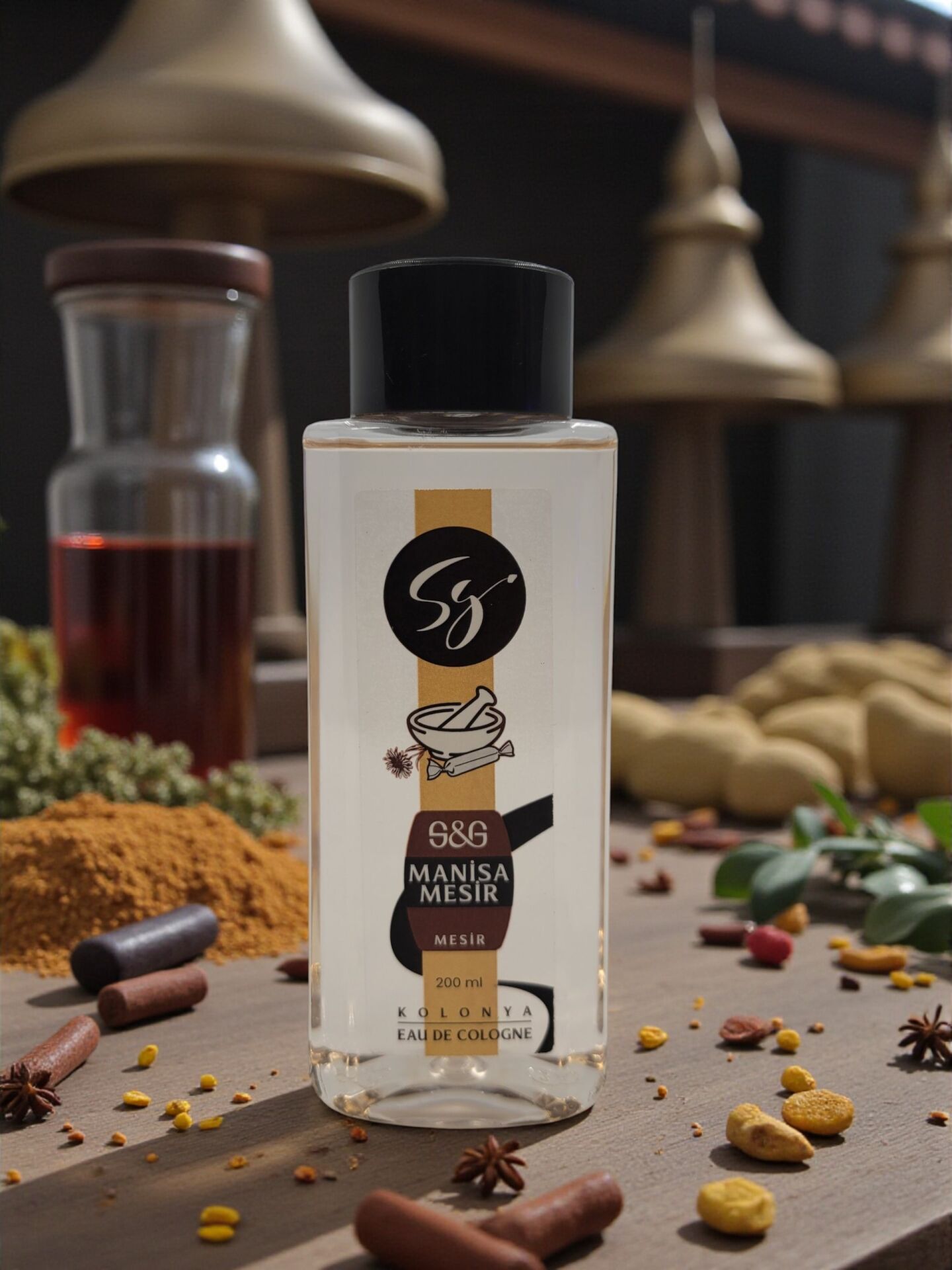 MANİSA MESİR KOLONYASI PET ŞİŞE 200 ml