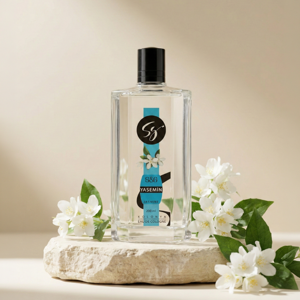 YASEMİN KOLONYASI CAM ŞİŞE 200 ml