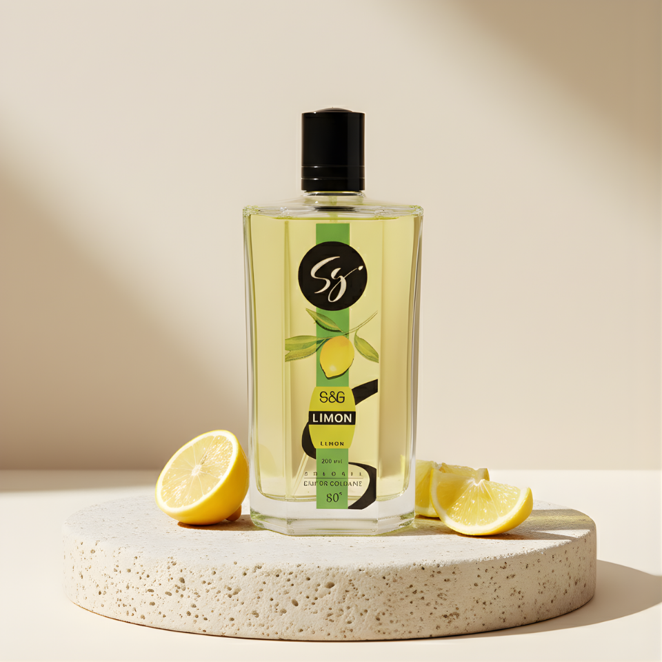 LİMON KOLONYASI CAM ŞİŞE 200 ml