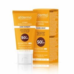 ALLDERMO LEKE KARŞITI (DARK SPOT) GÜNEŞ KORUYUCU KREM  SPF50+ 50ML