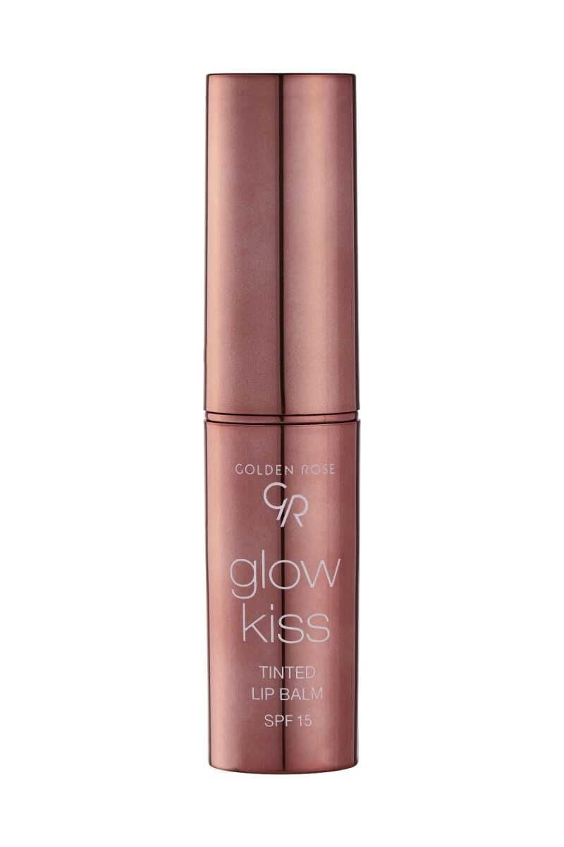 GOLDEN ROSE GLOW KİS TİNTED LİP BALM -01 VANİLLA LATTE -RENKLİ DUDAK NEMLENDİRİCİSİ