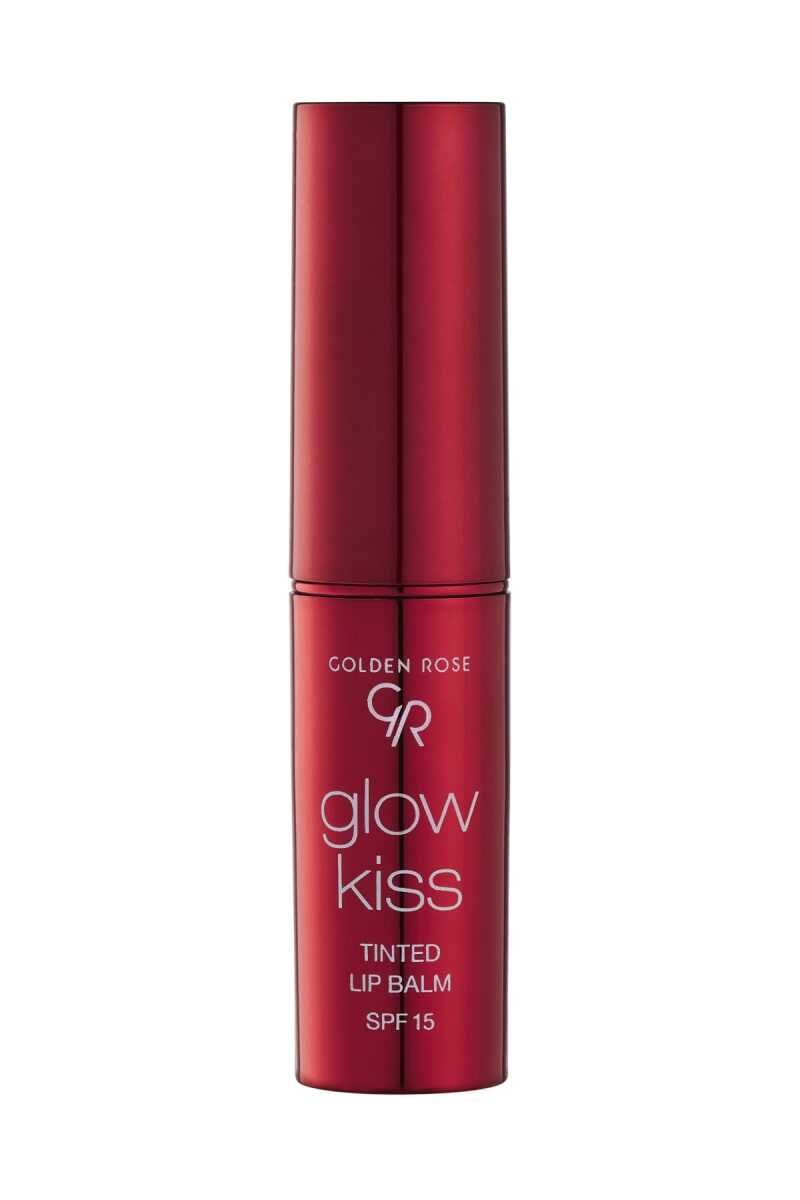 GOLDEN ROSE GLOW KİS TİNTED LİP BALM -02 STRAVBERY -RENKLİ DUDAK NEMLENDİRİCİSİ