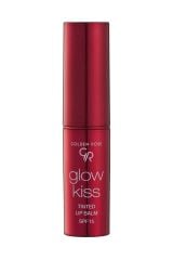 GOLDEN ROSE GLOW KİS TİNTED LİP BALM -02 STRAVBERY -RENKLİ DUDAK NEMLENDİRİCİSİ