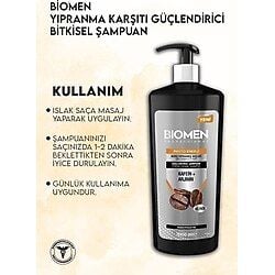 Biomen Professional Kafein&Arjinin Kuru ve Yıpranmış Saçlar için Şampuan 1000 Ml