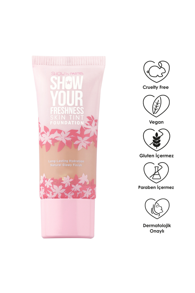 Show By Pastel 502 Show Your Freshness Skin Tint Fondöten - Beige Rose 30 ml