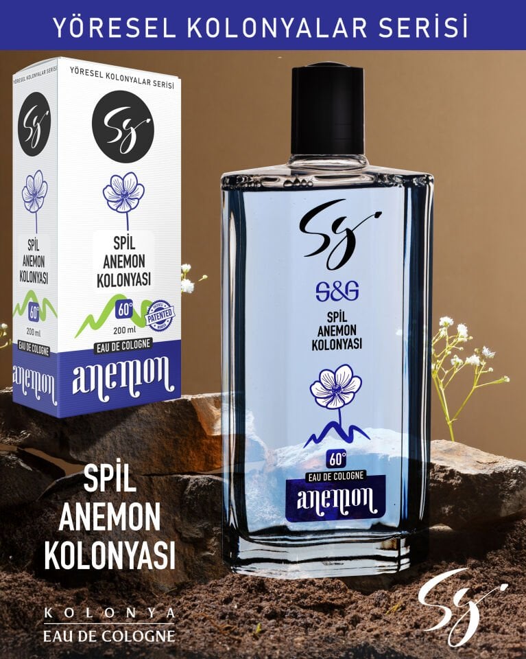 SPİL ANEMON KOLONYASI 200 ML CAM ŞİŞE