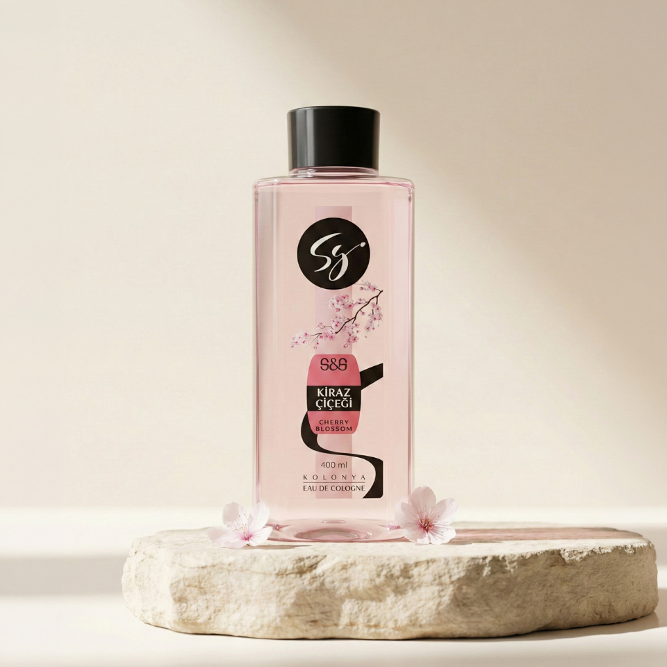 S&G KİRAZ ÇİÇEĞİ KOLONYASI 400 ML PET ŞİŞE