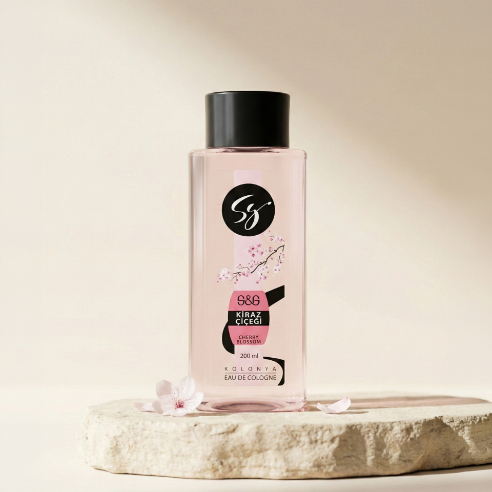 S&G KİRAZ ÇİÇEĞİ KOLONYASI 200 ML PET ŞİŞE