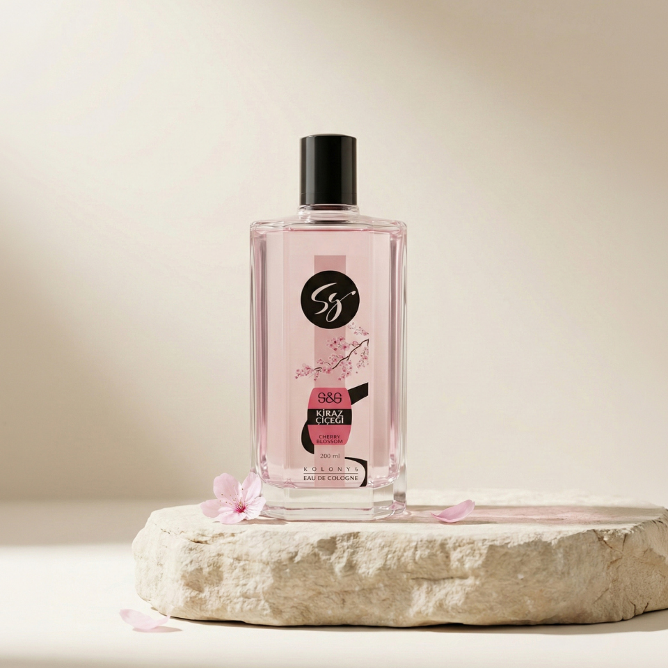 S&G KİRAZ ÇİÇEĞİ KOLONYASI 200 ML CAM ŞİŞE