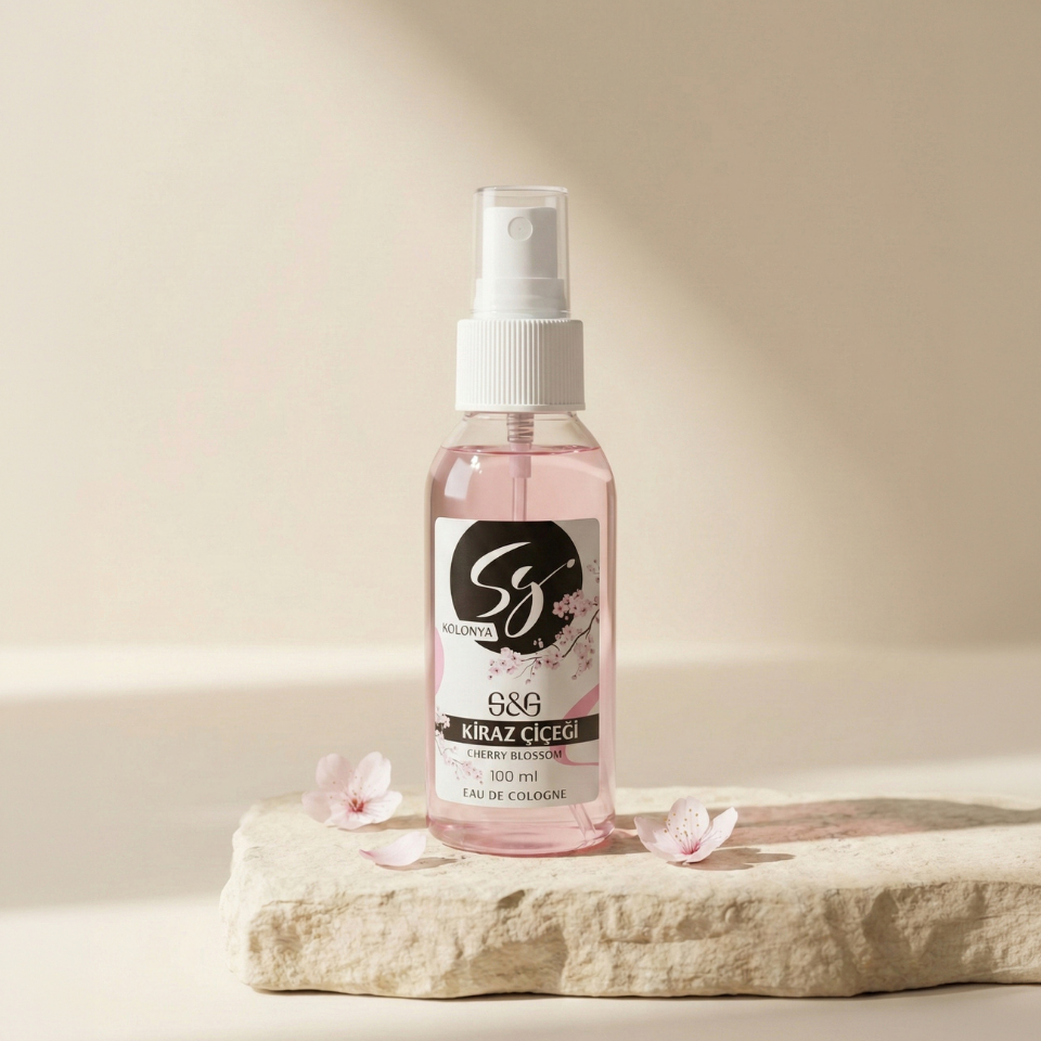 S&G KİRAZ ÇİÇEĞİ KOLONYASI 100ML PET ŞİŞE SPREY