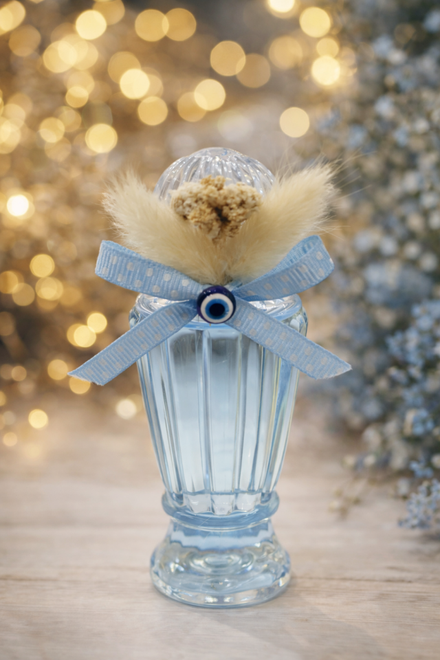 50 CC VAZO TİPİ KRİSTAL KAPAK BOŞ ŞİŞE