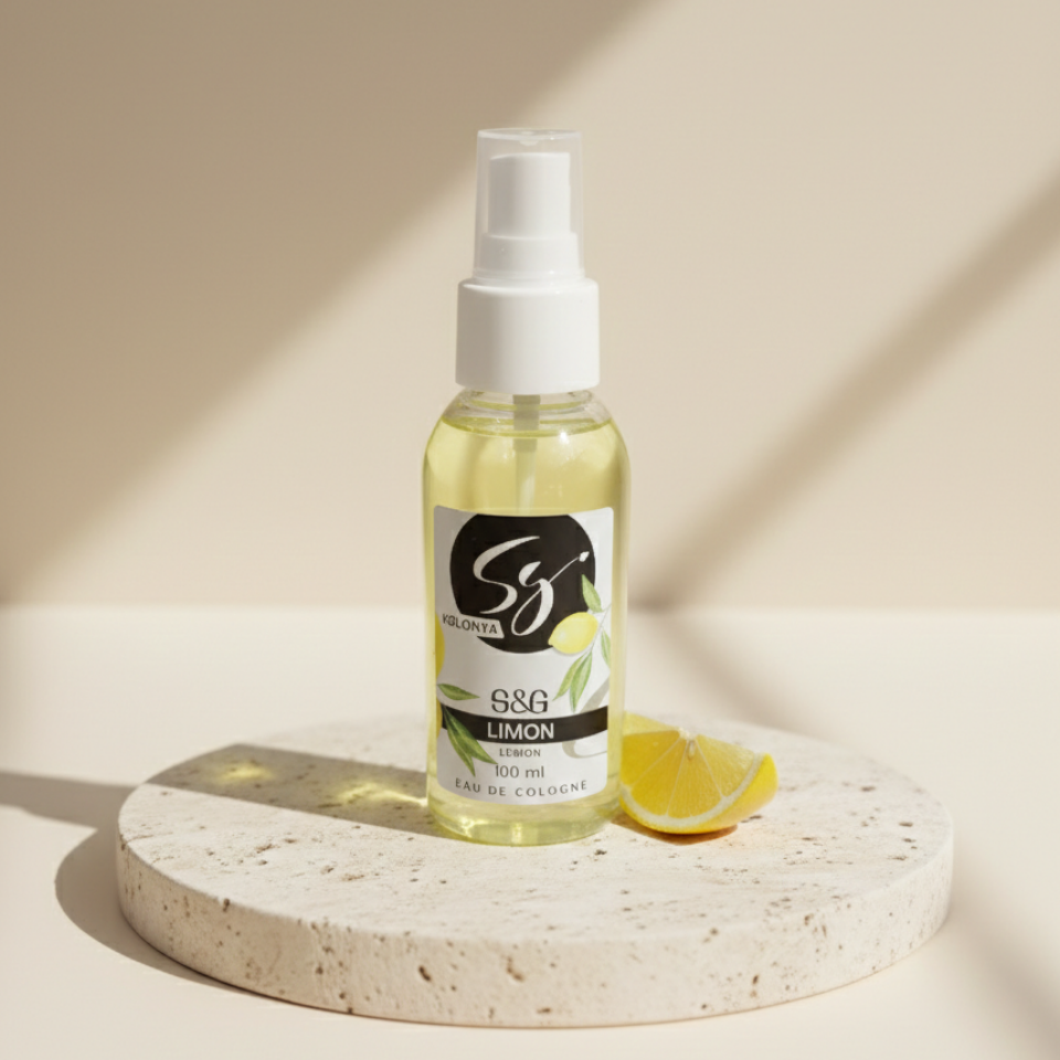 LİMON KOLONYASI 100 ML SPREY ŞİŞE