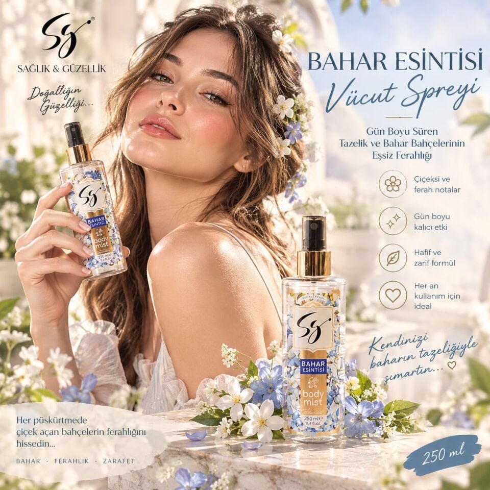 BAHAR ESİNTİSİ VÜCUT SPREYİ 250 ML