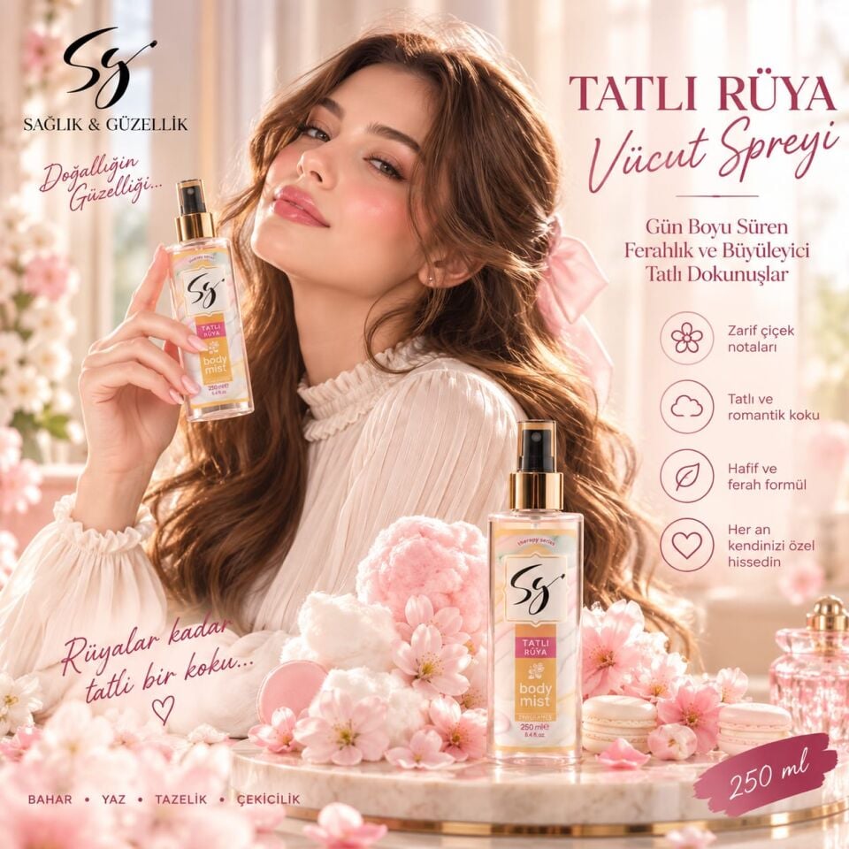 TATLI RÜYA VÜCUT SPREYİ 250 ML