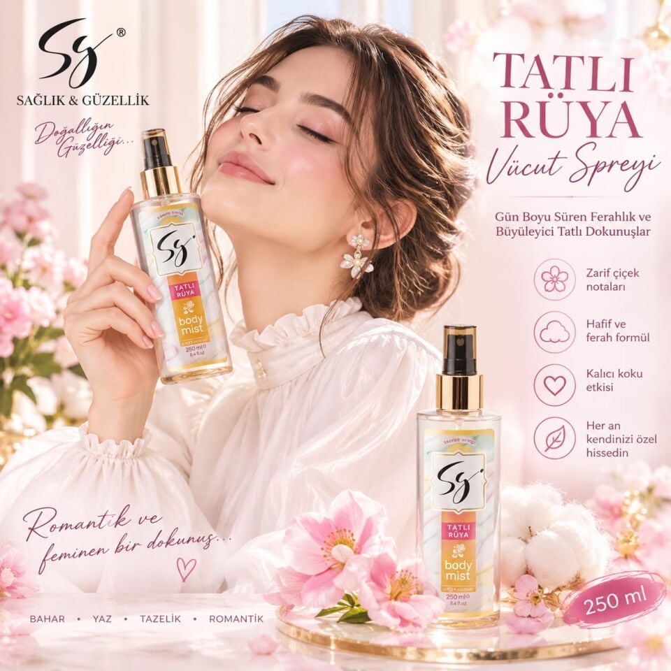 TATLI RÜYA VÜCUT SPREYİ 250 ML