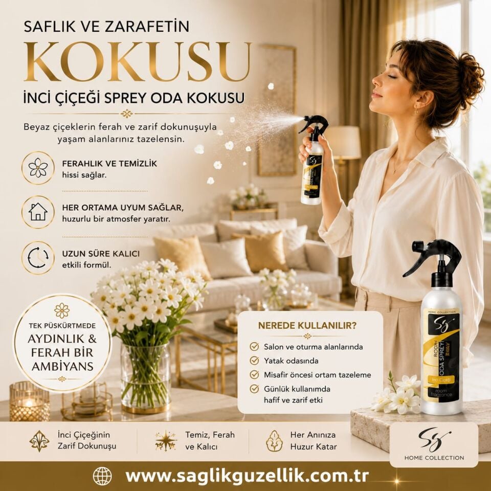 İNCİ ÇİÇEĞİ SPREY ODA KOKUSU 250 ML