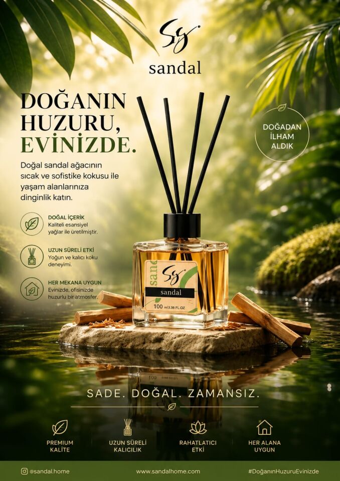 S&G ÇUBUKLU ORTAM KOKUSU SANDAL 100 ML