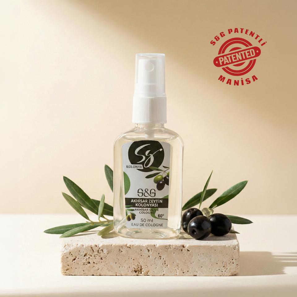 S&G AKHİSAR ZEYTİN KOLONYASI 50 ML SPREY ŞİŞE