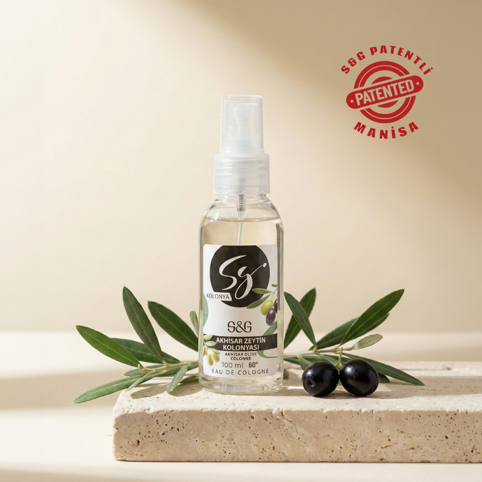 S&G AKHİSAR ZEYTİN KOLONYASI 100 ML SPREY ŞİŞE