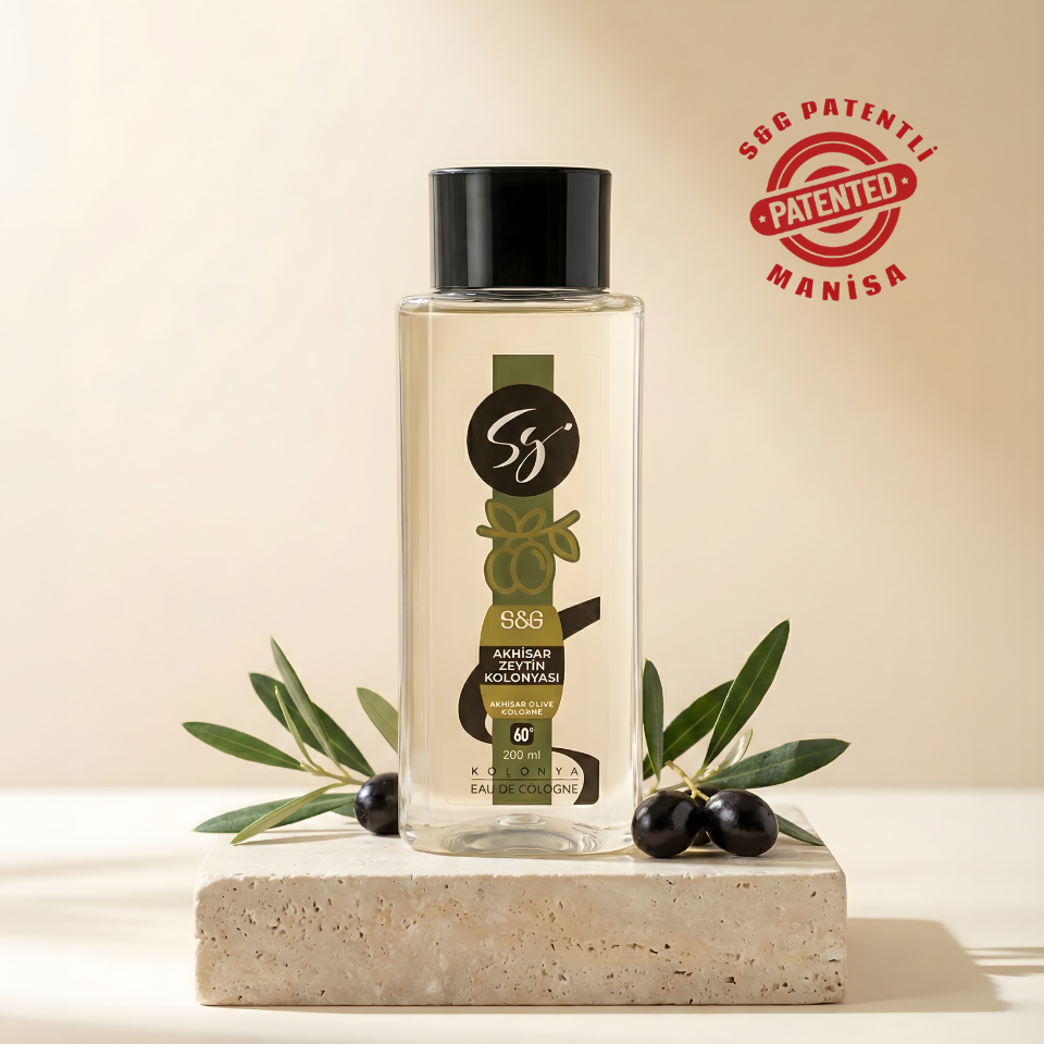 S&G AKHİSAR ZEYTİN KOLONYASI 200 ML PET ŞİŞE